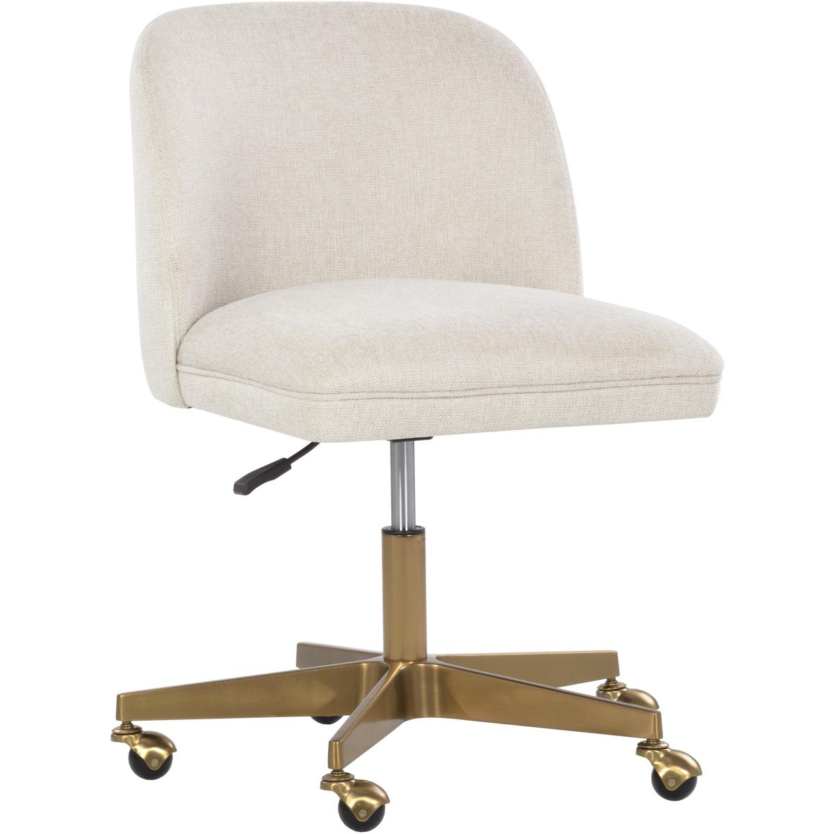 SUNPAN 107655 Kenna Belfast Oatmeal Office Chair